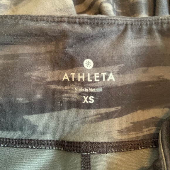 Athleta Chaturanga Tights yoga leggings grey black - Picture 13 of 14